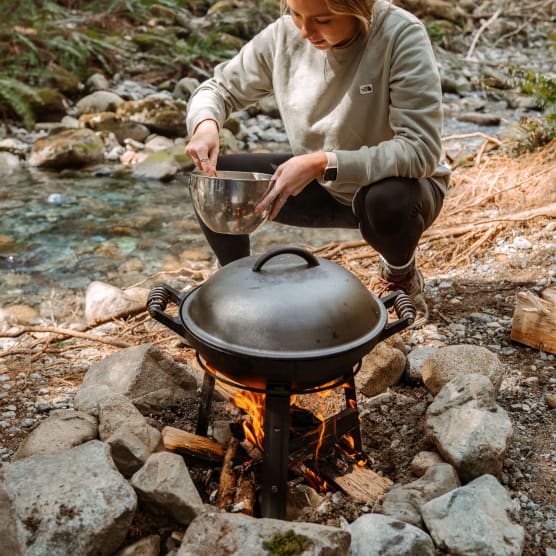 Barebones All-in-One Cast Iron Grill