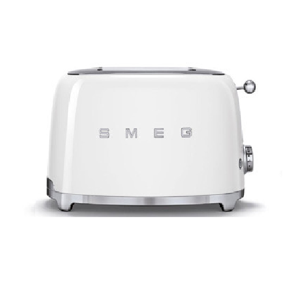 Smeg 4 Slice White Toaster
