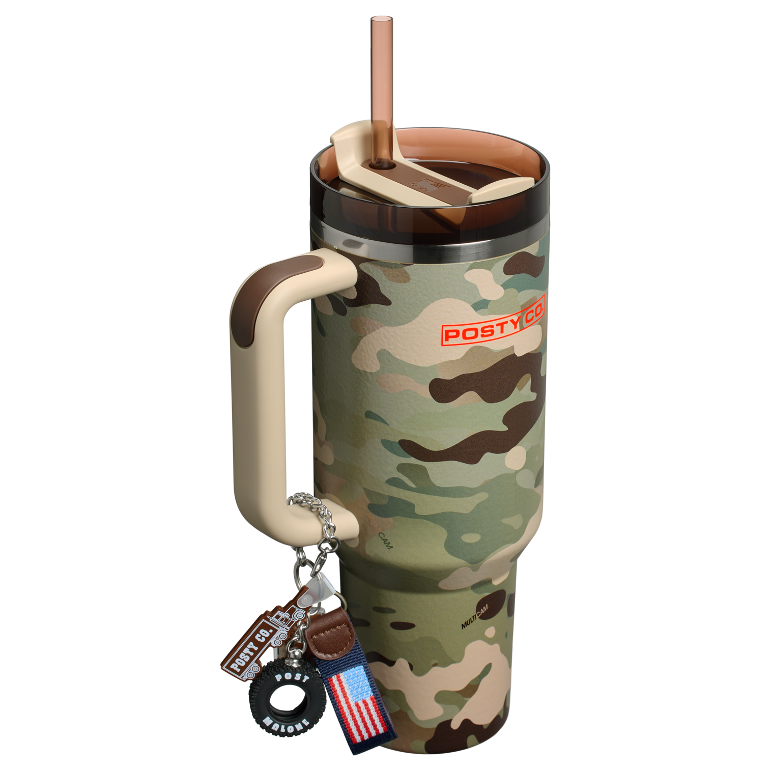 The Post Malone x Stanley Quencher® H2.0 FlowState™ Tumbler | 40 OZ