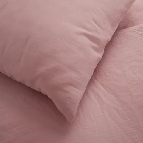 Thread Office Rose Muslin Cotton Duvet Cover Set
